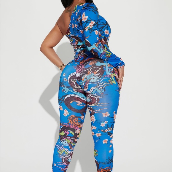Blue Dragon Jumpsuit (one piece) - Picture 8 of 8